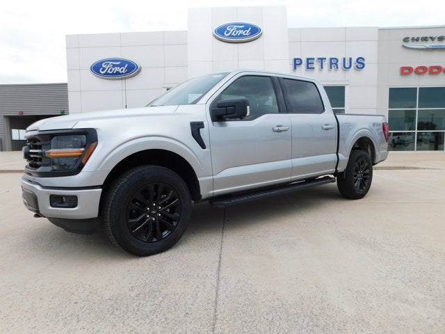 2026 Ford F-150 XLT in Silver — front three-quarter view