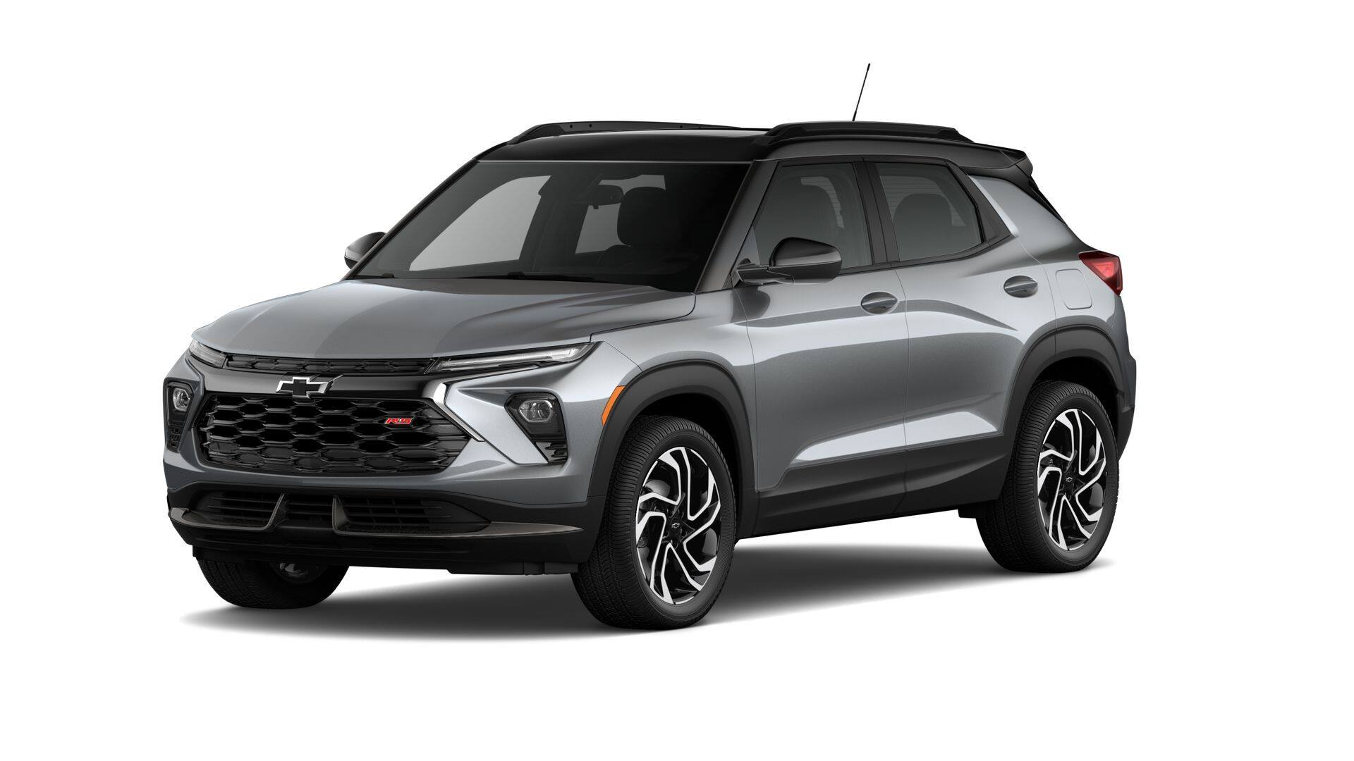2026 Chevrolet Trailblazer RS in Sterling Gray Metallic — front three-quarter view
